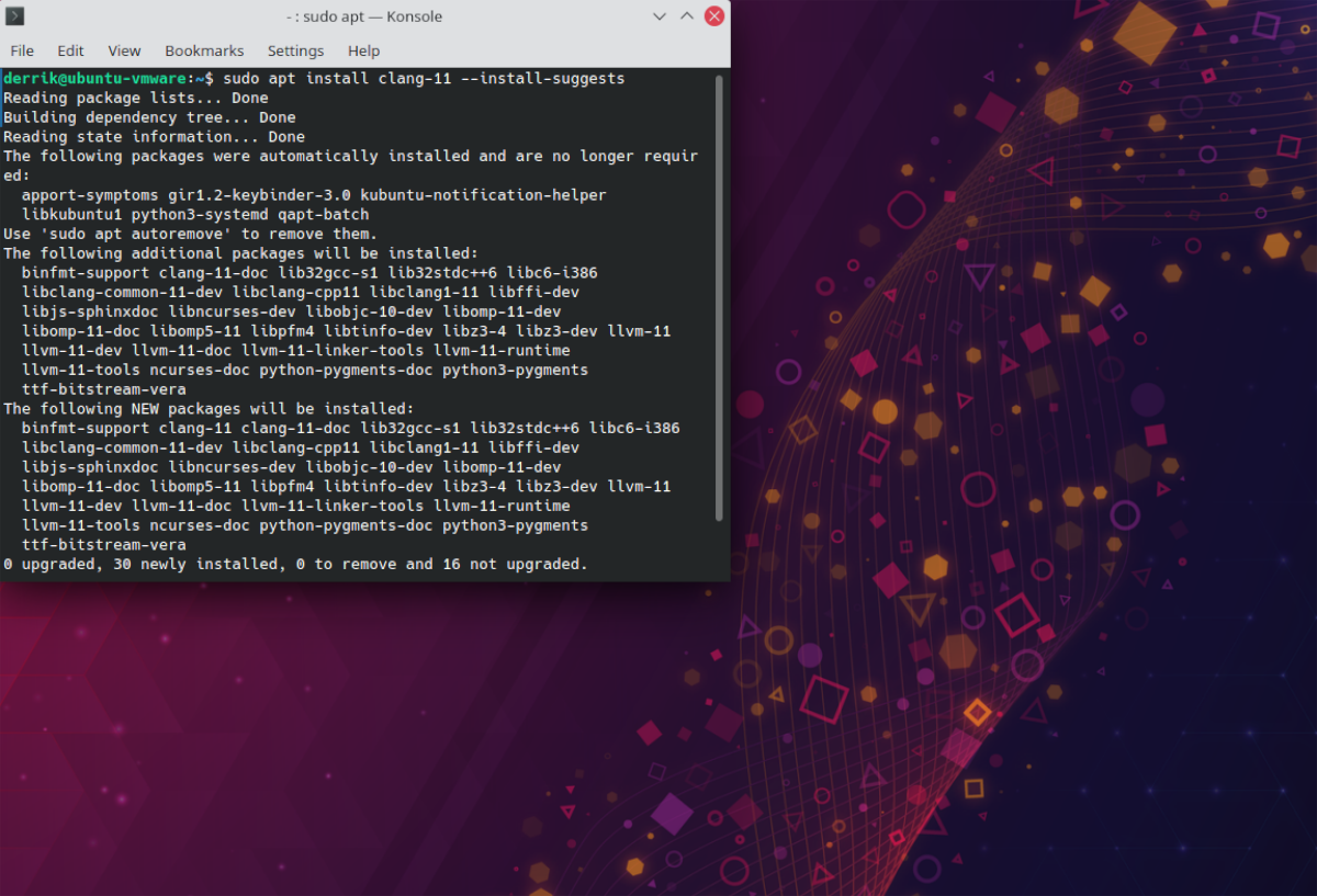 install Clang on Ubuntu