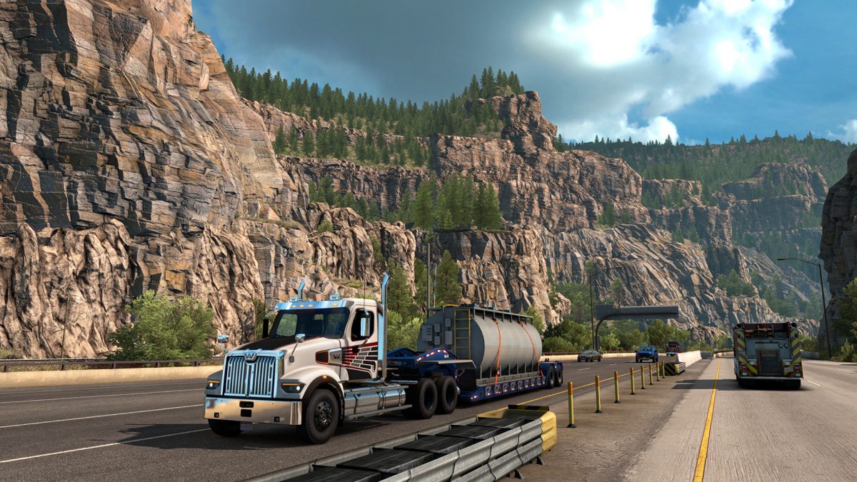 American Truck Simulator on Linux