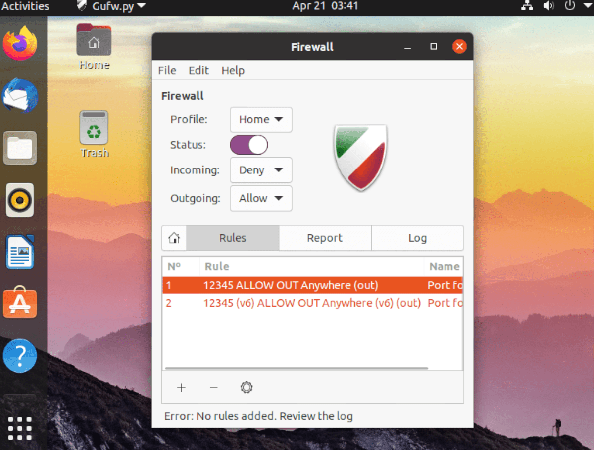 port forward on Ubuntu
