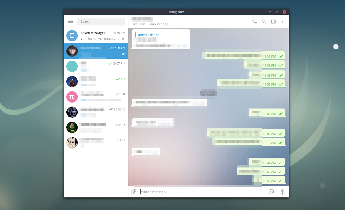  update Telegram app linux