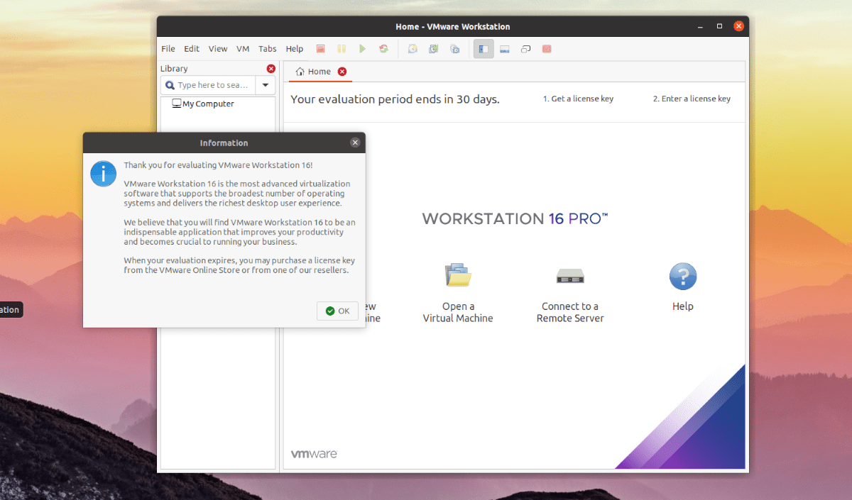 download ubuntu for vmware workstation 16